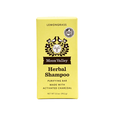 Herbal Shampoo Bar - Lemongrass Charcoal