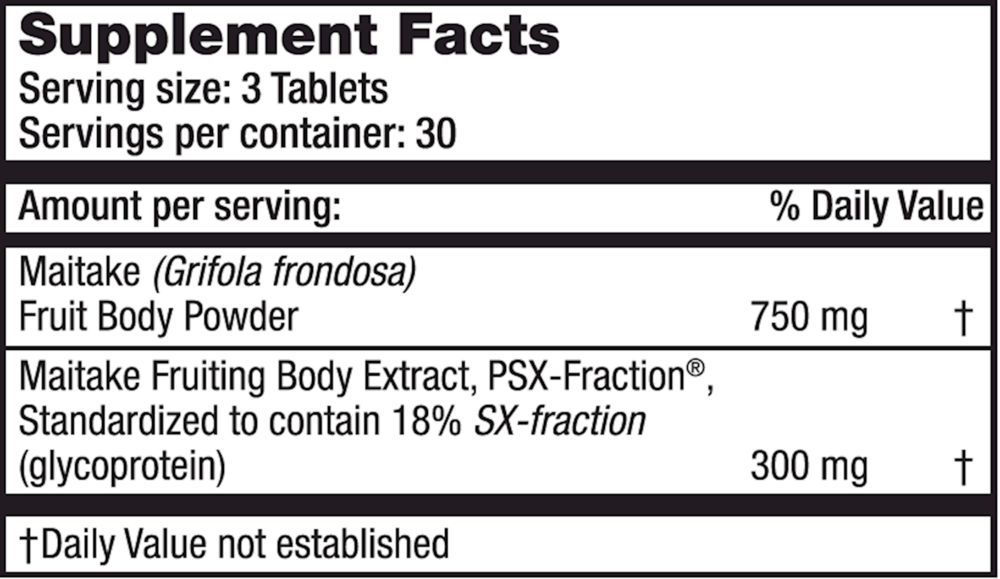 Product image for Maitake SX-Fraction.