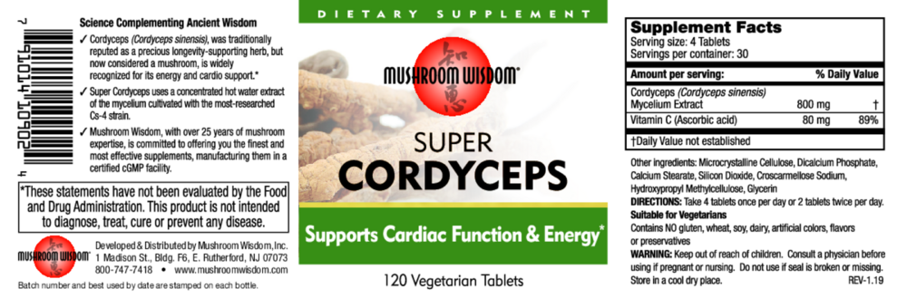 Product image for Super Cordyceps.