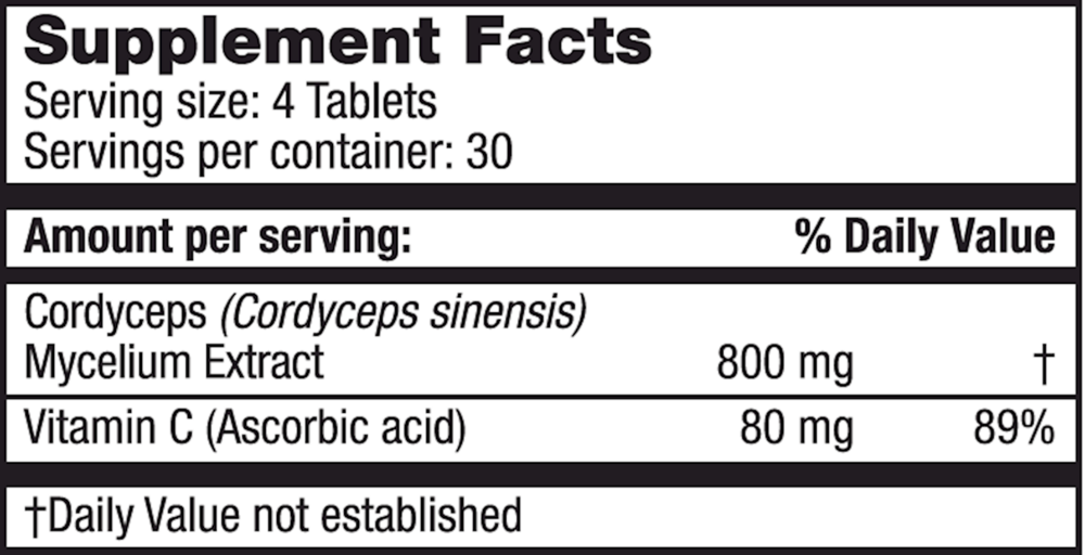 Product image for Super Cordyceps.