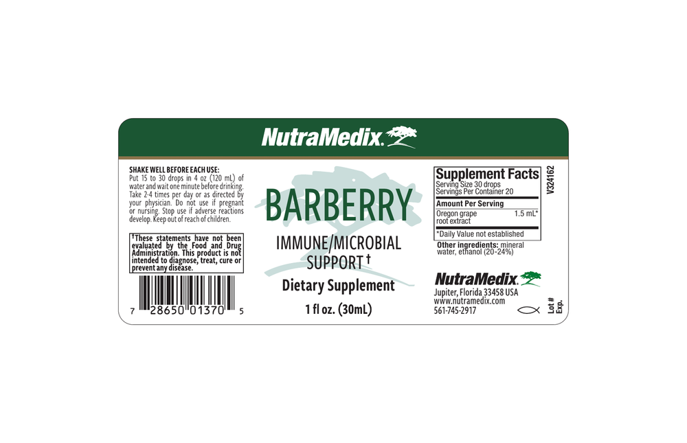 Product image for Barberry Microbial Defense.