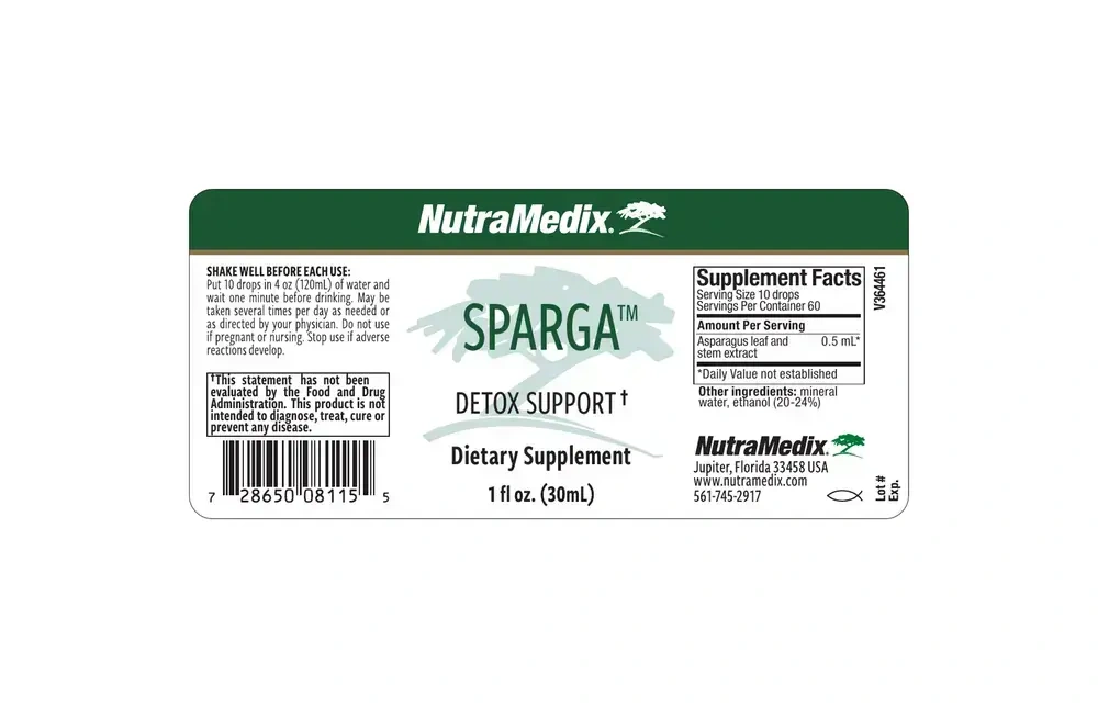 Product image for Sparga Sulphur Detox.
