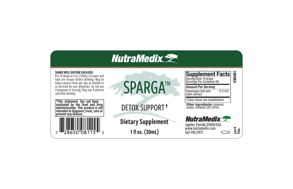 Product image for Sparga Sulphur Detox.