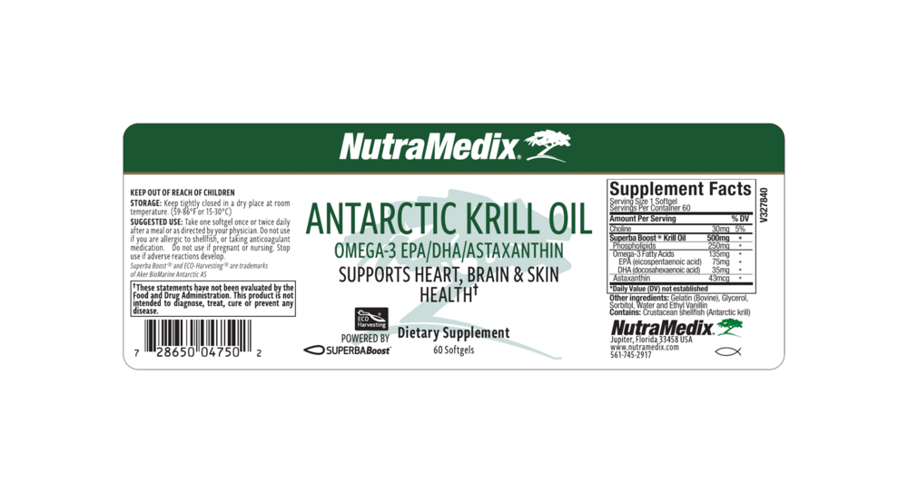 Product image for Antarctic Krill Oil.