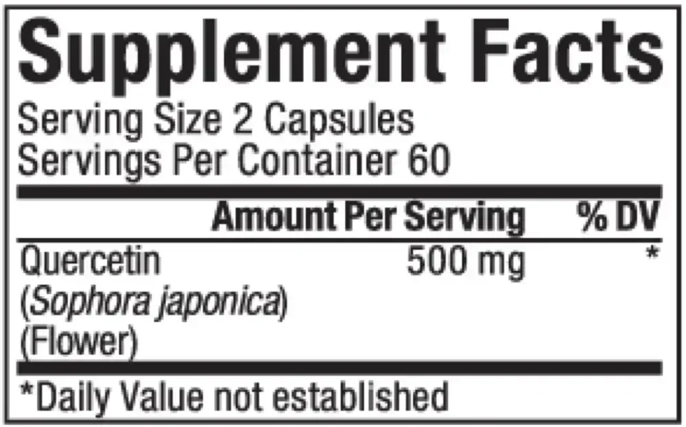 Product image for Quercetin.