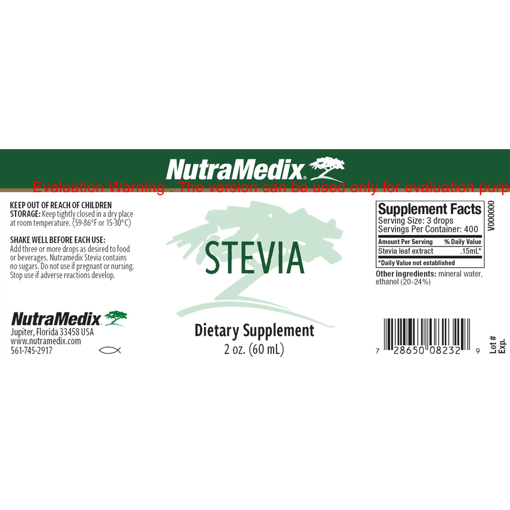 Product image for Stevia.