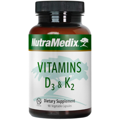 Vitamins D3 & K2 90 capsules