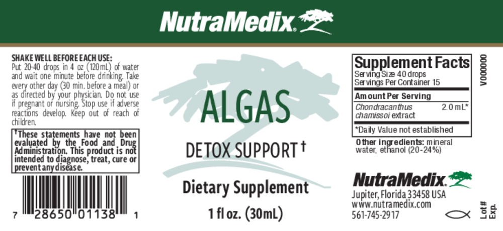 Product image for Algas.