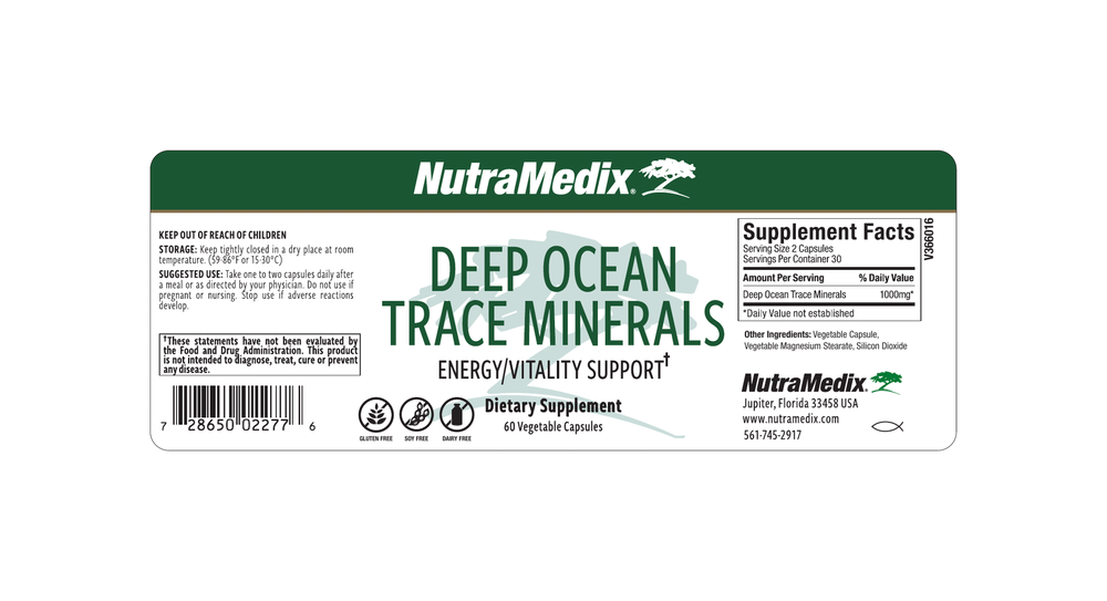 Product image for Deep Ocean Trace Minerals.