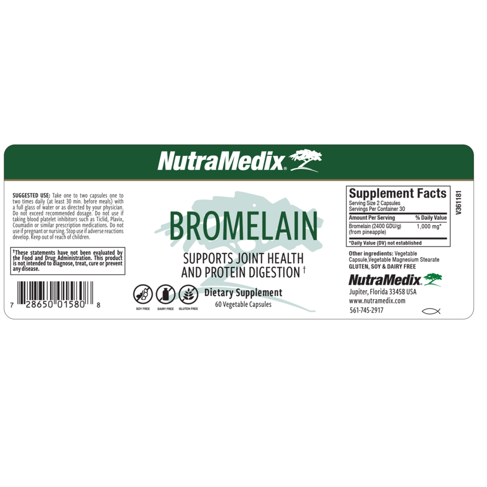 Product image for BROMELAIN.