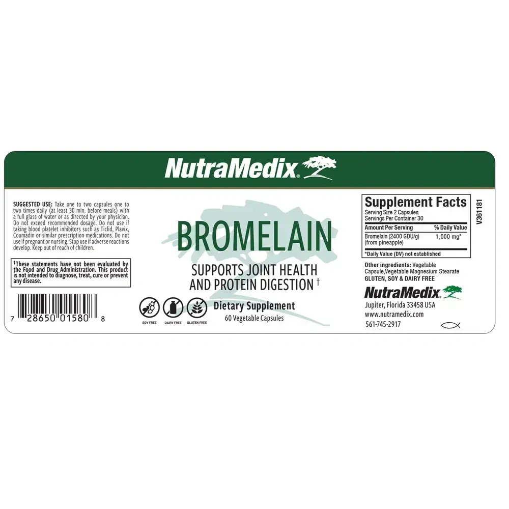 Product image for BROMELAIN.