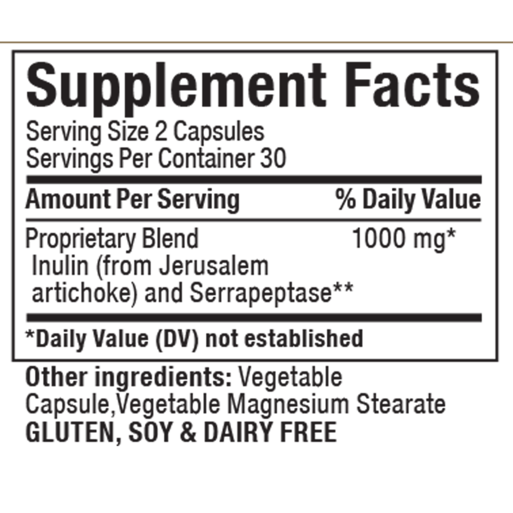 Product image for Serrapeptase.