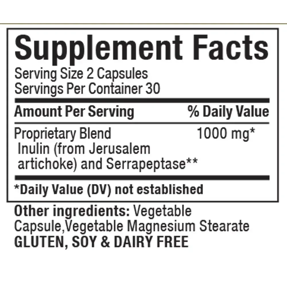 Product image for Serrapeptase.