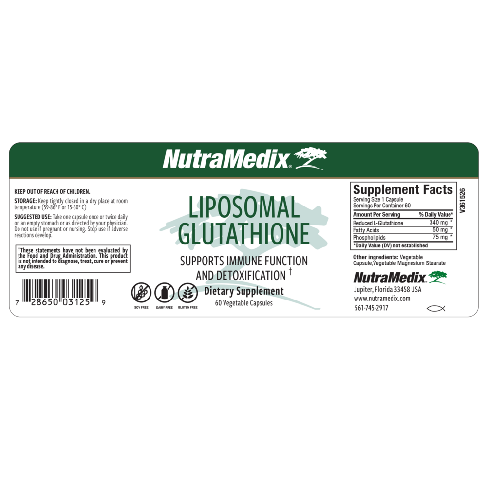 Product image for Liposomal Glutathione.