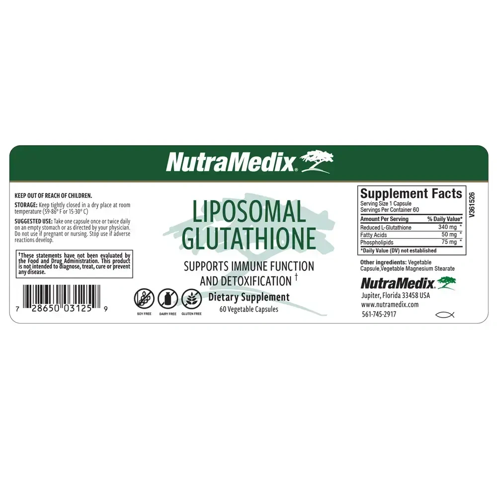 Product image for Liposomal Glutathione.