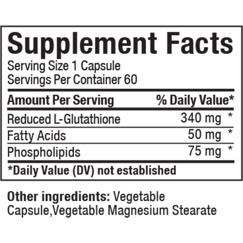 Product image for Liposomal Glutathione.