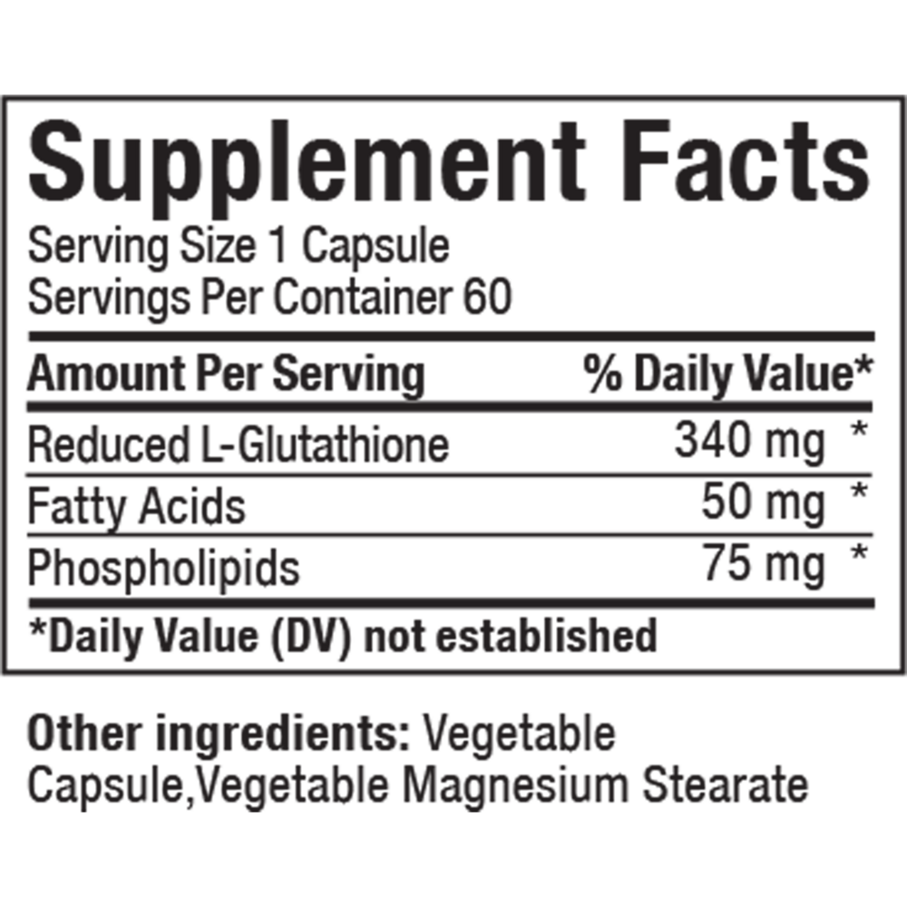 Product image for Liposomal Glutathione.