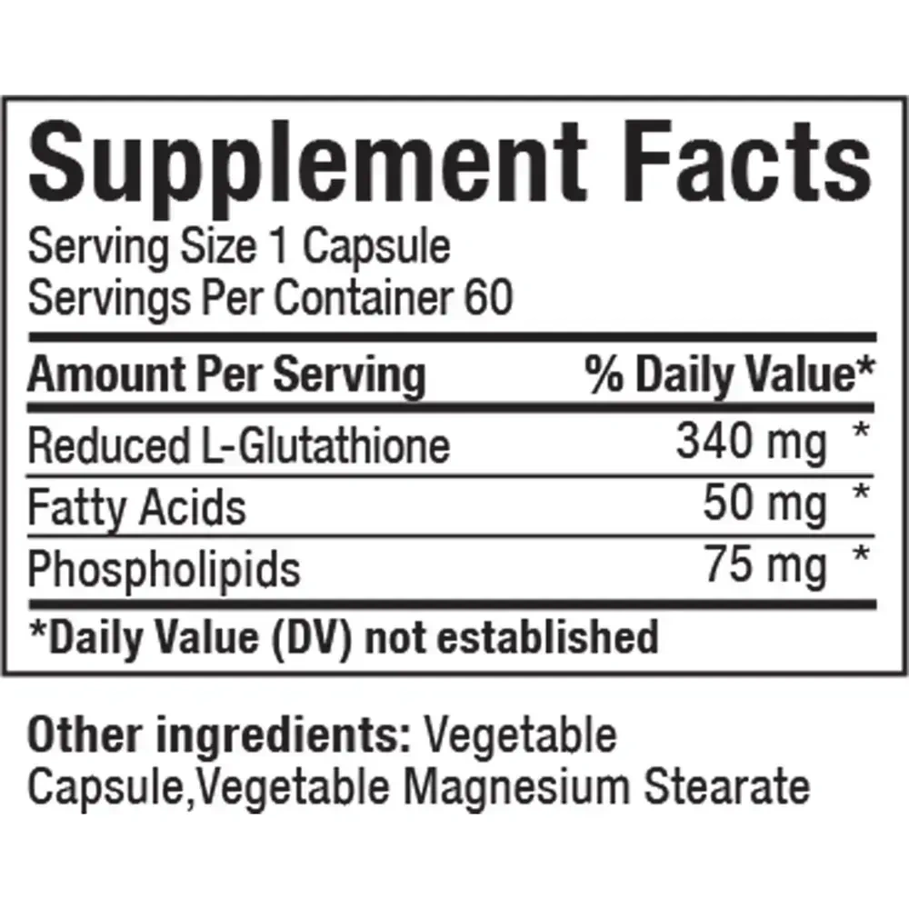 Product image for Liposomal Glutathione.