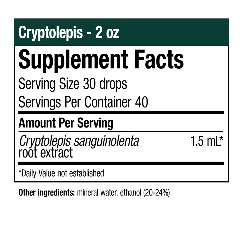Product image for Cryptolepsis.