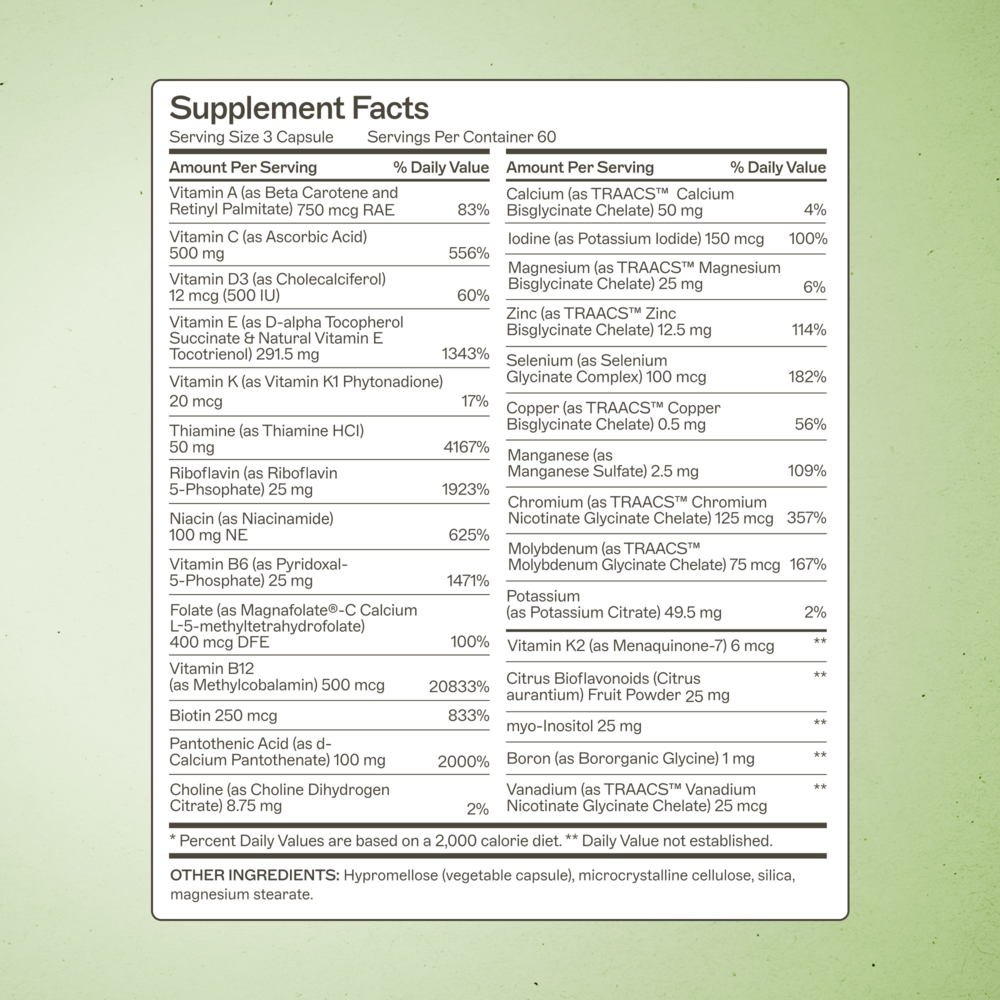 Product image for The Myers Way® Multivitamin.