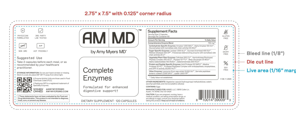 Product image for Complete Enzymes.