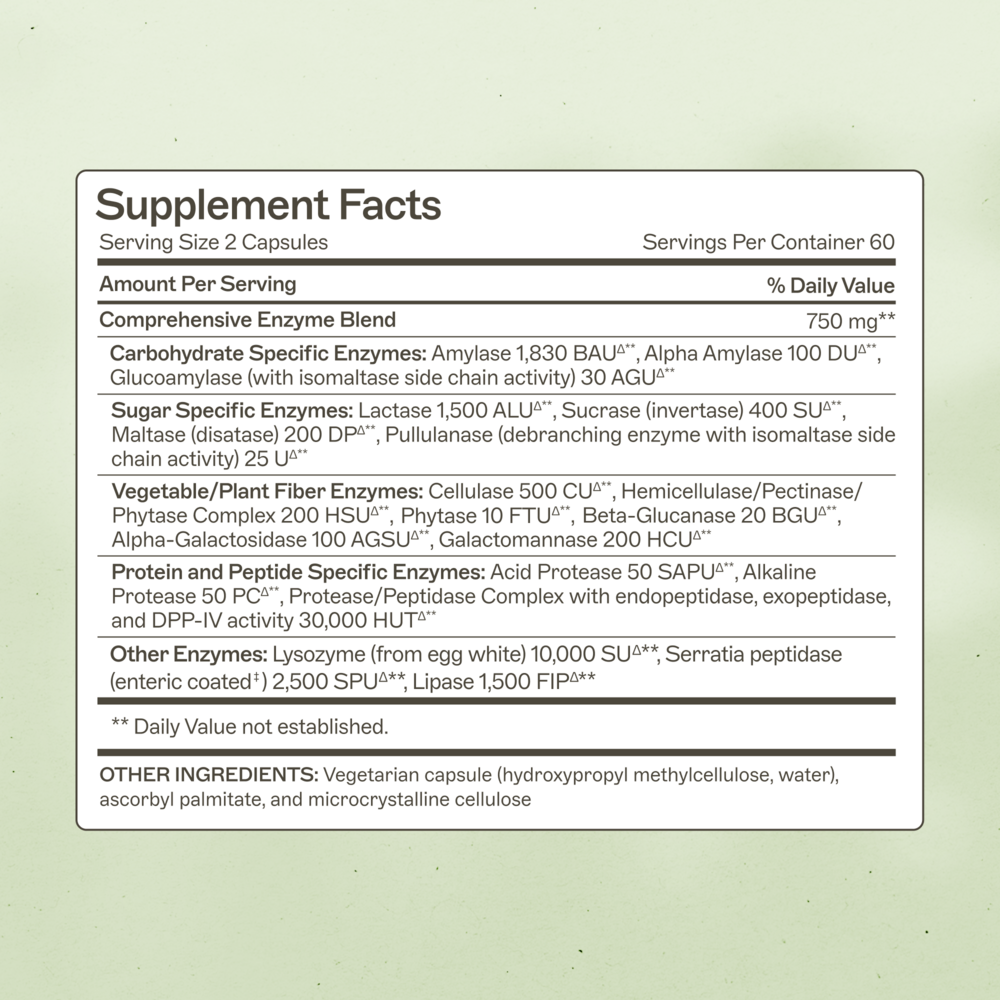 Product image for Complete Enzymes.