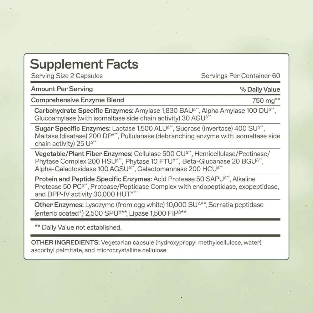 Product image for Complete Enzymes.