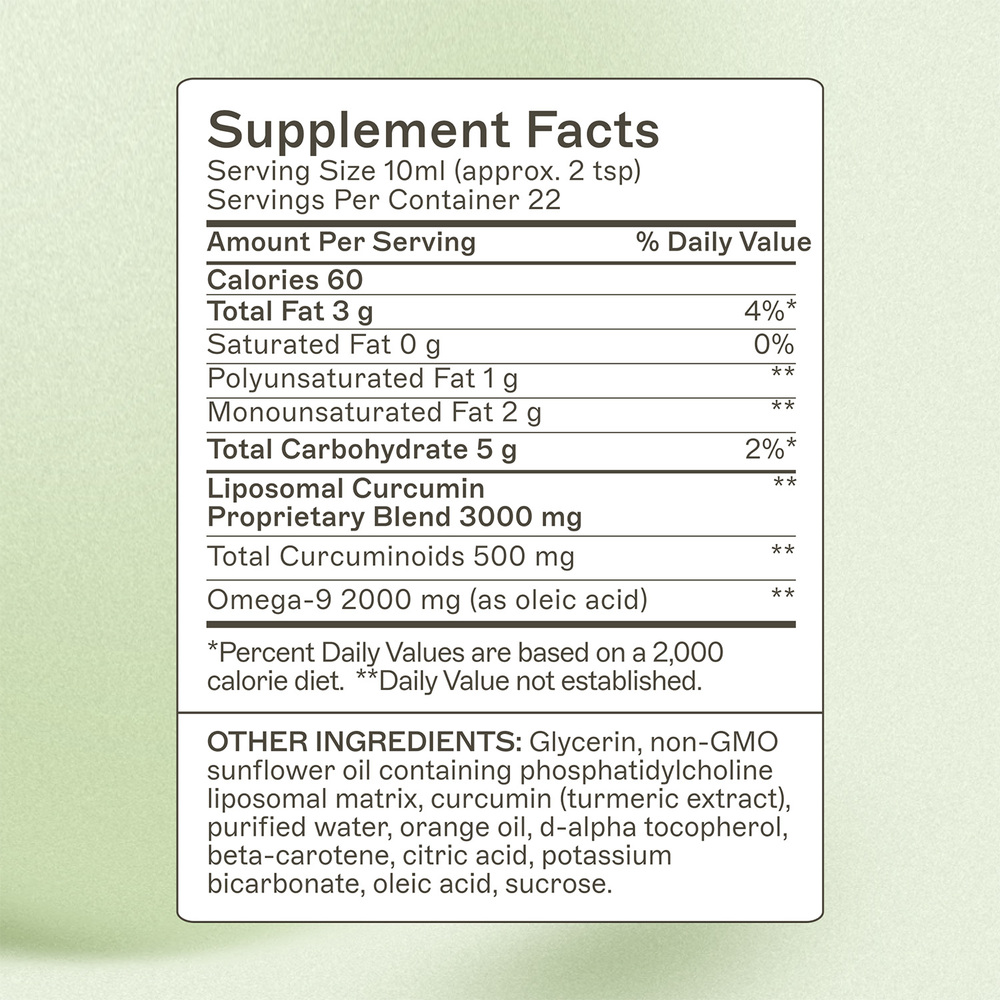 Product image for Liposomal Curcumin.