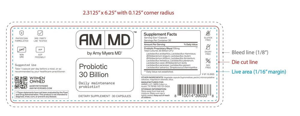 Product image for Probiotic Capsules 30 Billion.