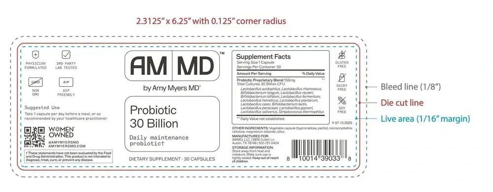Product image for Probiotic Capsules 30 Billion.