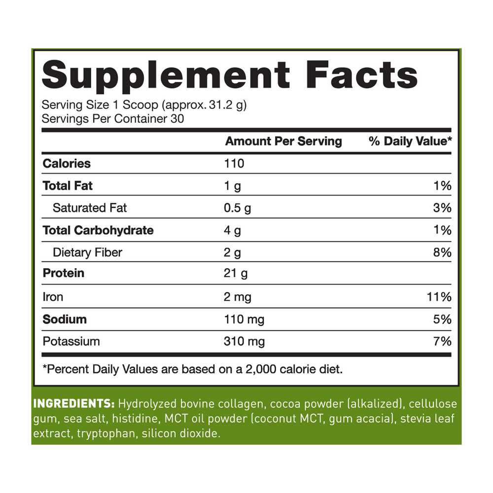 Product image for Paleo Protein - Double Chocolate.