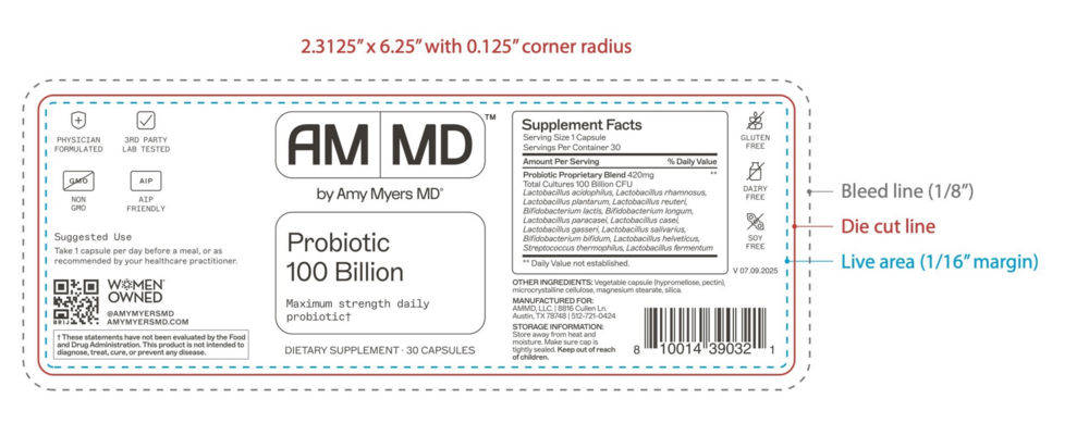 Product image for Probiotic 100 Billion.
