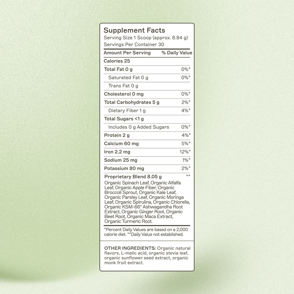 Product image for Organic Greens.
