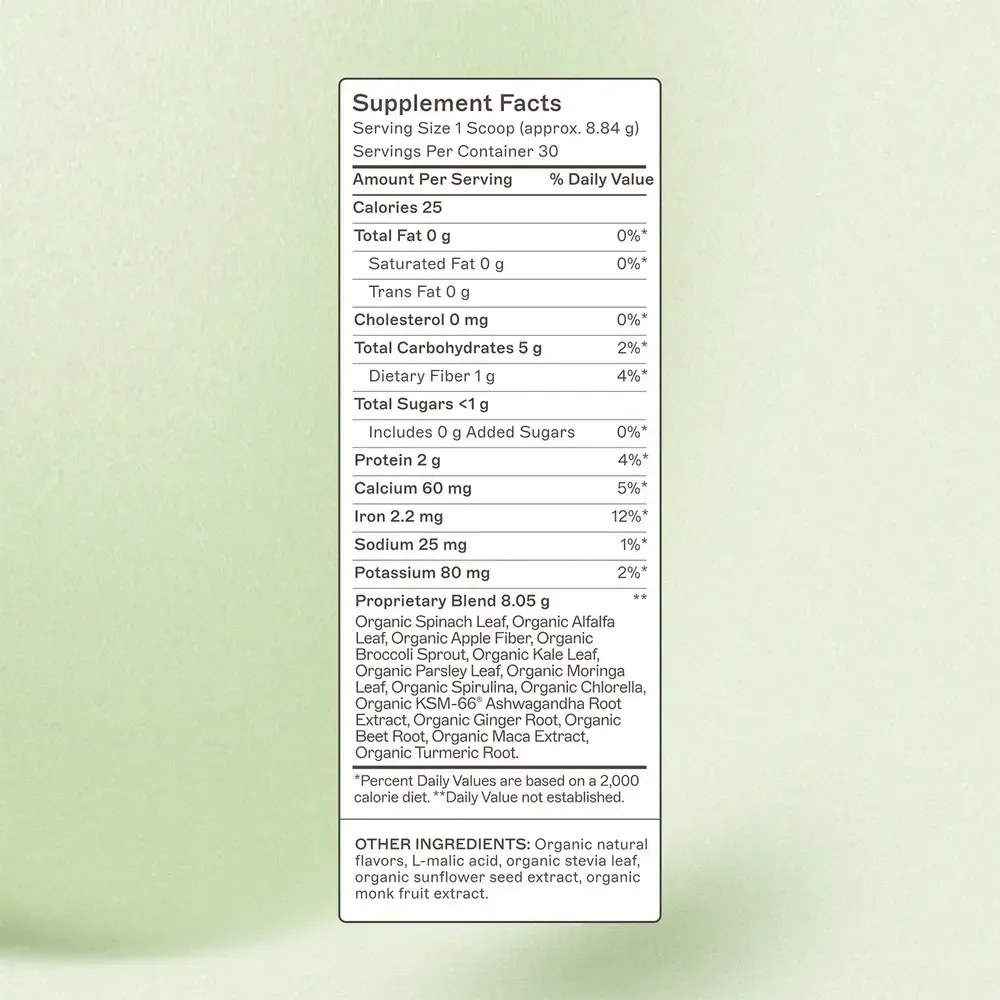 Product image for Organic Greens.