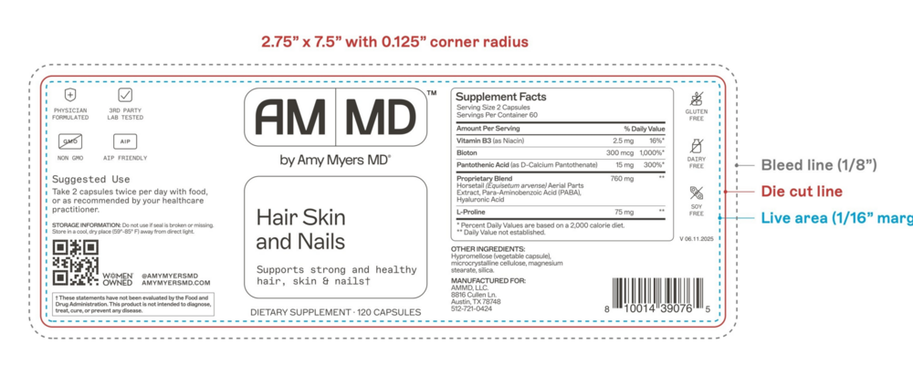 Product image for Hair Skin and Nails.