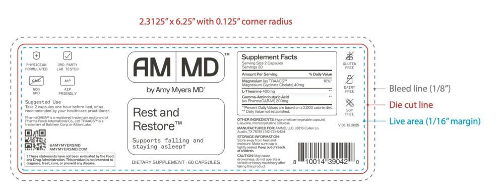 Product image for Rest and Restore™.