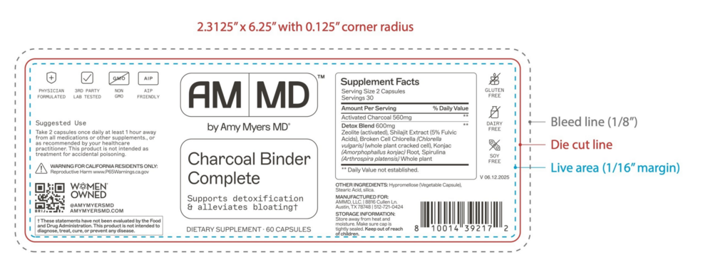 Product image for Charcoal Binder Complete.