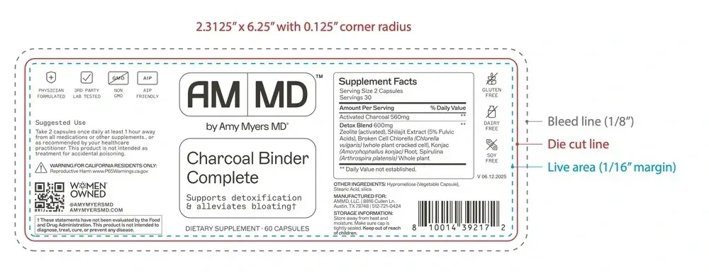 Product image for Charcoal Binder Complete.
