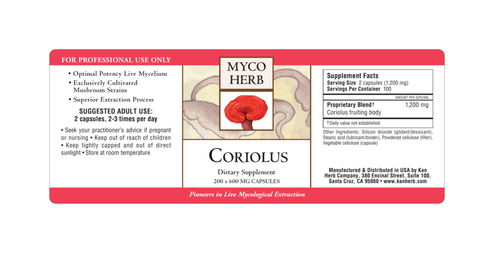 Product image for Coriolus Versicolor.