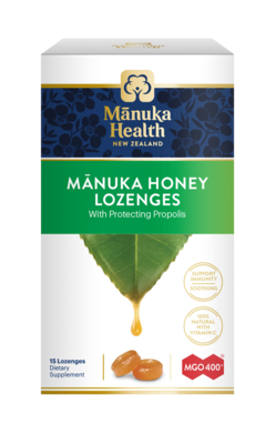 Manuka Honey & Propolis Lozenges 15 lozenges