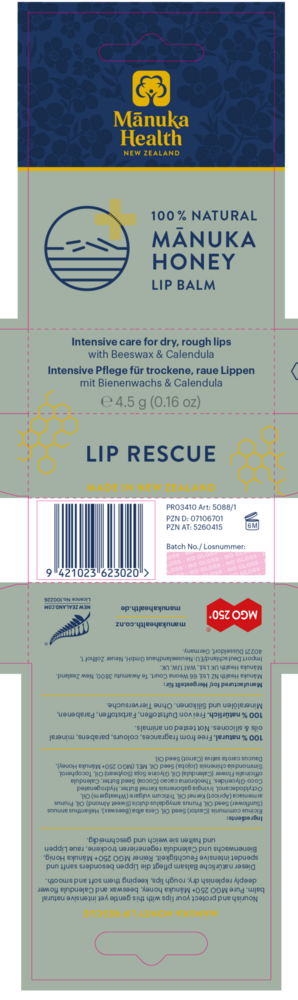 Product image for Manuka Honey Lip Balm.