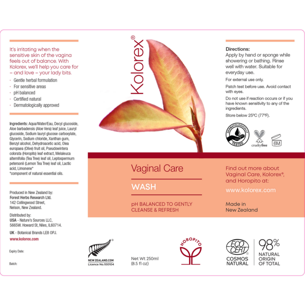 Product image for Kolorex Vaginal Care Wash.