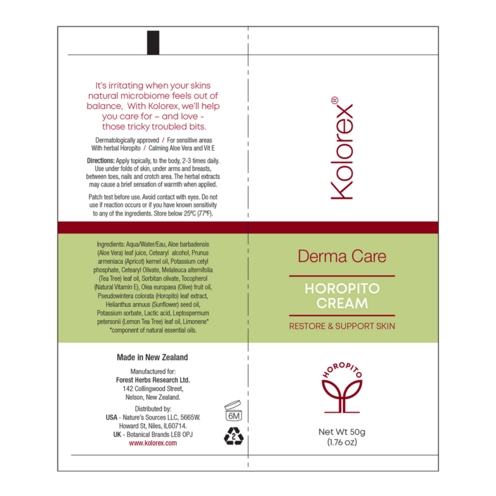 Product image for Kolorex DermaCare Horopito Cream.