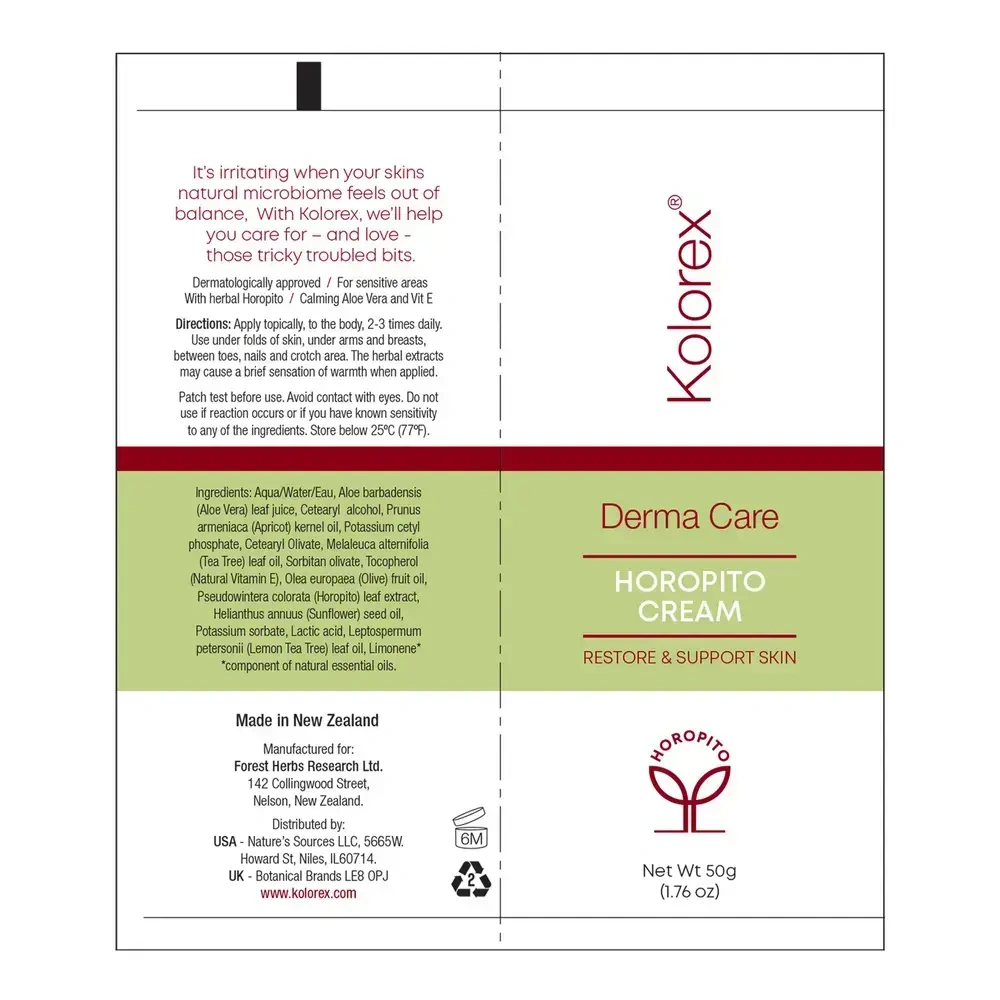 Product image for Kolorex DermaCare Horopito Cream.