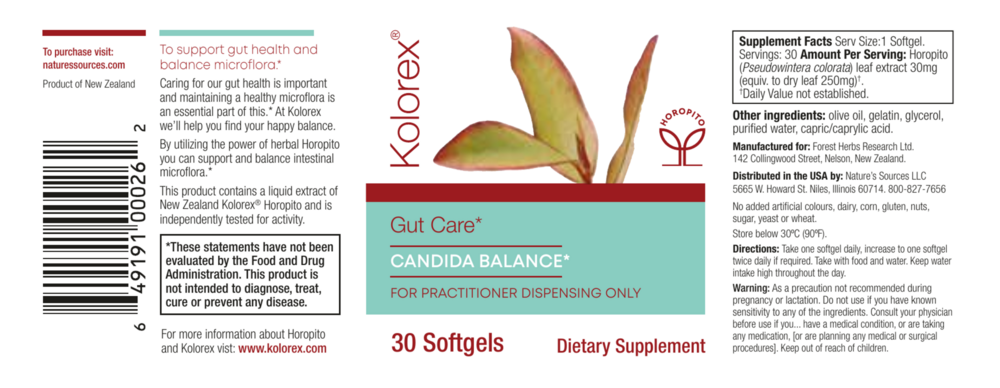 Product image for Kolorex® Practitioner Gut Care.