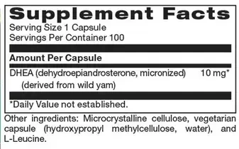 Product image for DHEA 10mg.