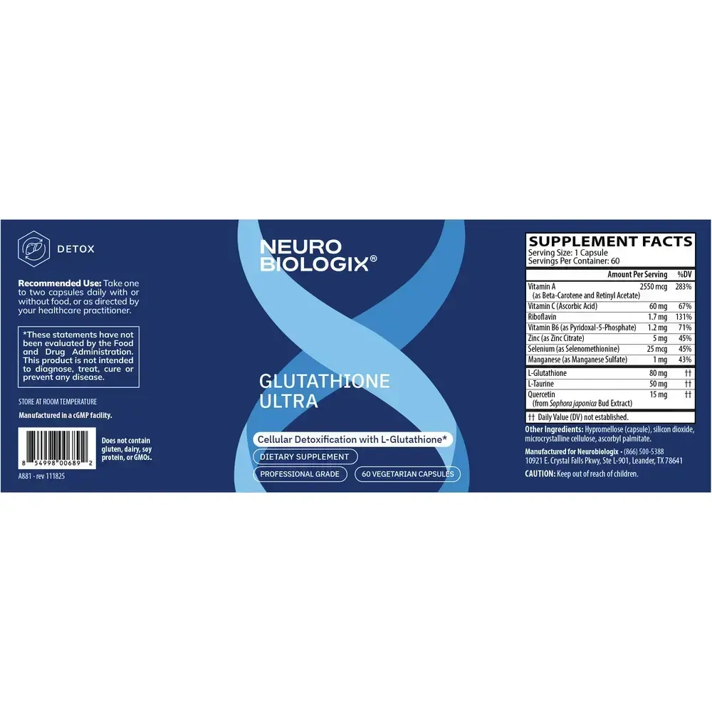 Product image for Glutathione Ultra Complex.