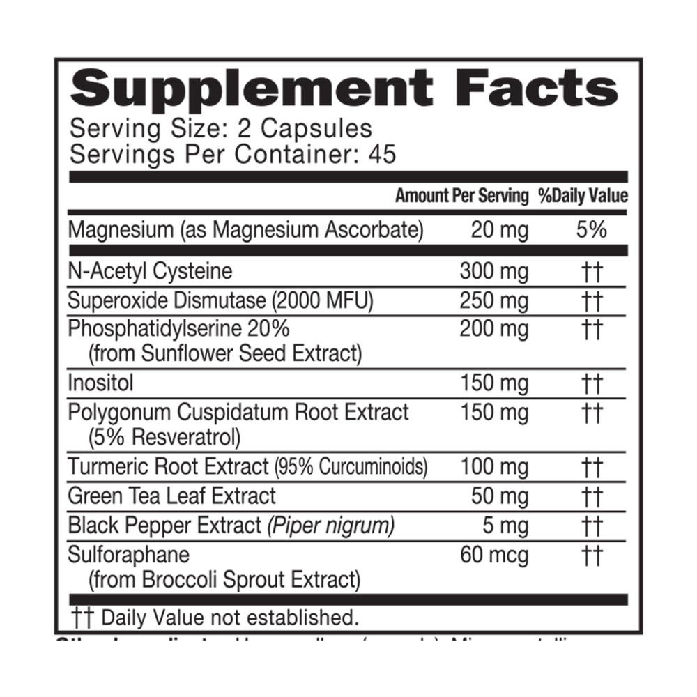 Product image for Glutathione Ultra Complex.