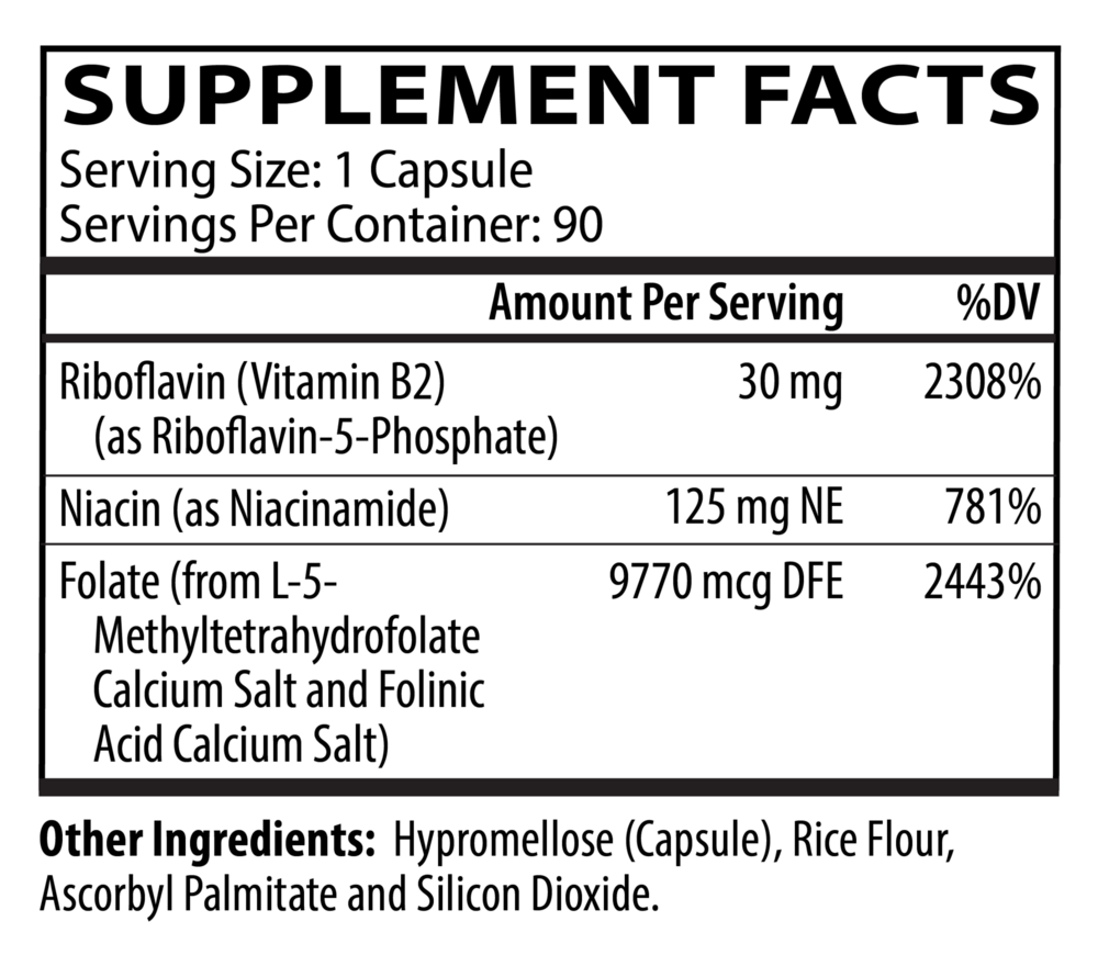 Product image for Methyl Folate Plus.