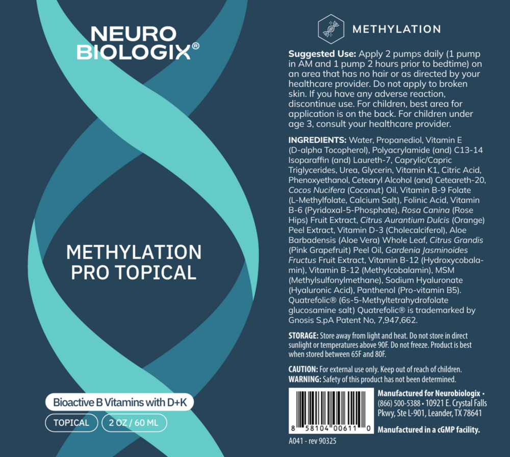 Product image for Methylation Pro Topical.